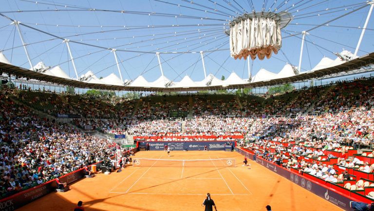 Retractable roof system for tennis center court in Hamburg | ECCON